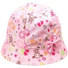 Панама дитяча Kitti з сонечками (Y8120-3-46G-pink)