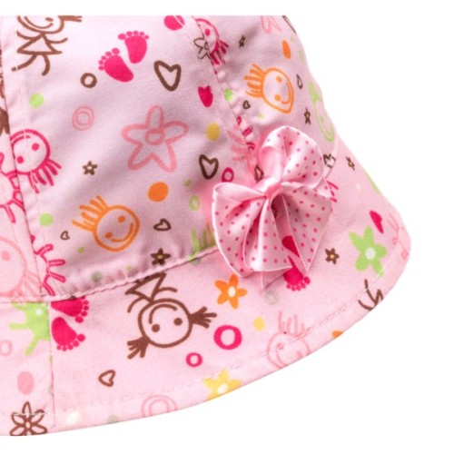 Панама дитяча Kitti з сонечками (Y8120-3-46G-pink)