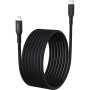 Дата кабель USB-C to Lightning 1.8m MFi PD20W braided black Choetech (XCL-1021-BK)