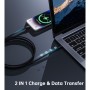 Дата кабель USB-C to Lightning 1.8m MFi PD20W braided black Choetech (XCL-1021-BK)