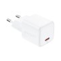 Зарядний пристрій Acefast A118 USB-C PD30W GaN white (6974316285366)