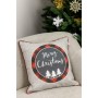 Наволочка Прованс декоративна Меry Cristmas сіра 45х45 (031692)