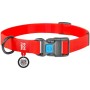 Нашийник для тварин WAUDOG Waterproof з QR паспортом Ш 20 мм Д 28-40 см червоний (27453)