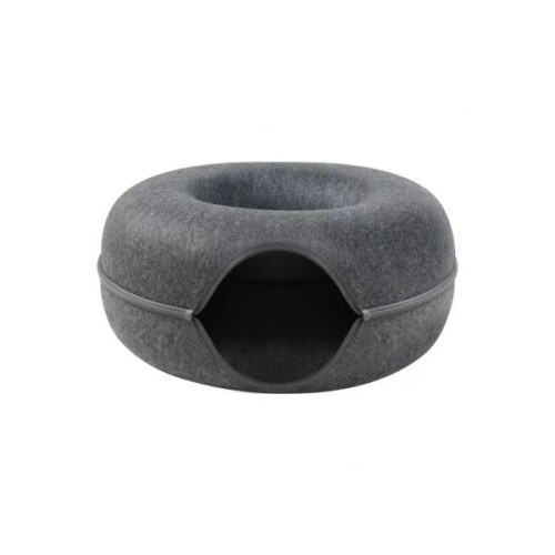 Лежак для тварин Me&Pet Інтерактивний тунель L Сірий (NMP05-02)
