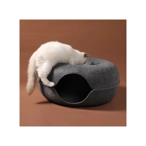 Лежак для тварин Me&Pet Інтерактивний тунель L Сірий (NMP05-02)
