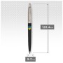 Ручка кулькова Parker JOTTER 17 Originals UKRAINE Black CT BP Тризуб син-жовтий (15632_T0016u)