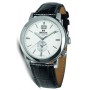 Наручний годинник Seculus 9537.1.620 white, ss, black leather