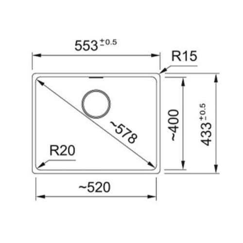 Мийка кухонна Franke 125.0701.780