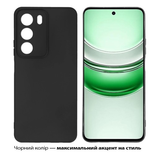Чохол до мобільного телефона BeCover Silicone Realme C71 Black (713779)