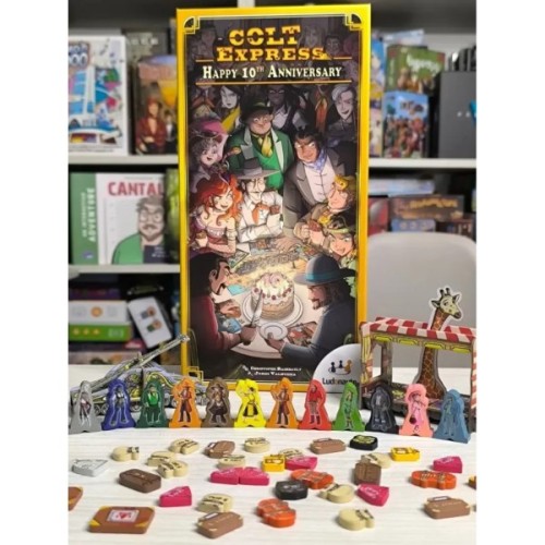 Настільна гра Lord of Boards Кольт Експрес: з 10-ю річницею (Colt Express: Happy 10th Anniversary) (укр.) (LOB2117UA_exp)