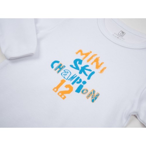 Боді дитяче Bibaby MINI SKY (56371-98-white)