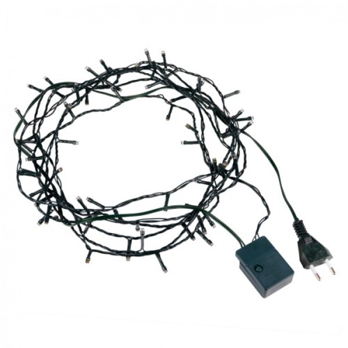 Гірлянда YES! Fun Нитка 70 LED Жовта 4.9 м 8 режимів Мерехтіння (974852)