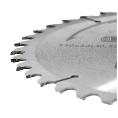 Диск пильний Grad по дереву з твердосплавними напайками Ø230×32(30;25.4)×40Т, 6000об/хв GRAD (1958545) (1958545)