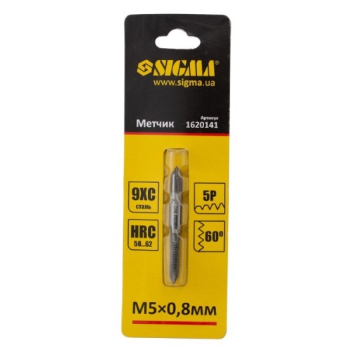 Мітчик Sigma М5x0.8мм (1620141)