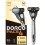 Бритва Dorco Pace4 для чоловіків з 2 картриджами 4 леза (8801038585741)