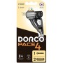 Бритва Dorco Pace4 для чоловіків з 2 картриджами 4 леза (8801038585741)