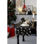 Доріжка на стіл Прованс Шапочки на чорному 40х180 см (036446)