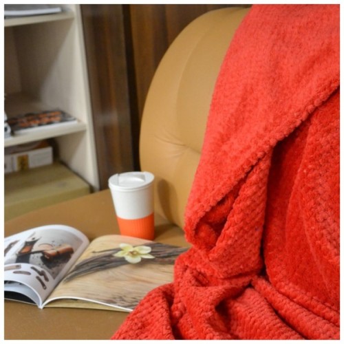 Плед Bergamo Diamond червоний 130 х 180 см (70030205-02)