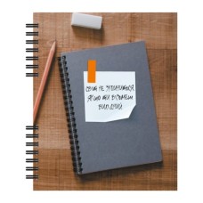 Блокнот Optima В5 пластикова обкладинка, спіраль, 60 аркушів, клітинка (O25929)