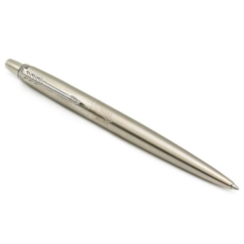 Ручка кулькова Parker JOTTER 17 UKRAINE SS CT BP Трезубец білий (16132_T001w)
