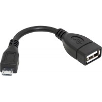 Перехідник OTG USB 2.0 AF to Micro 5P 0.08m Defender (87300)
