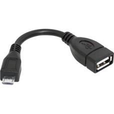 Перехідник OTG USB 2.0 AF to Micro 5P 0.08m Defender (87300)