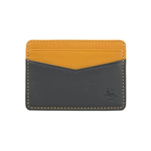 Кардхолдер Visconti VSL40 Axe Grey Mustard (VSL40 GREY MUST)