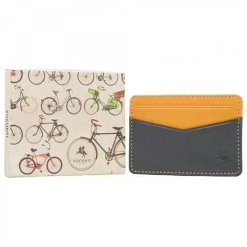 Кардхолдер Visconti VSL40 Axe Grey Mustard (VSL40 GREY MUST)