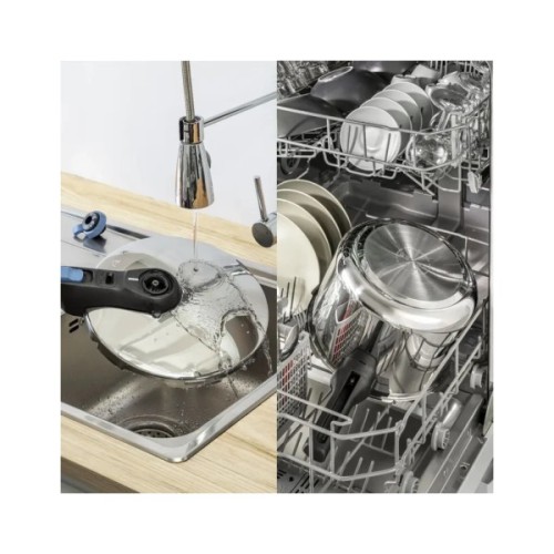 Каструля Tefal Secure Trendy Скороварка з паровим кошиком 4л (P2580402)