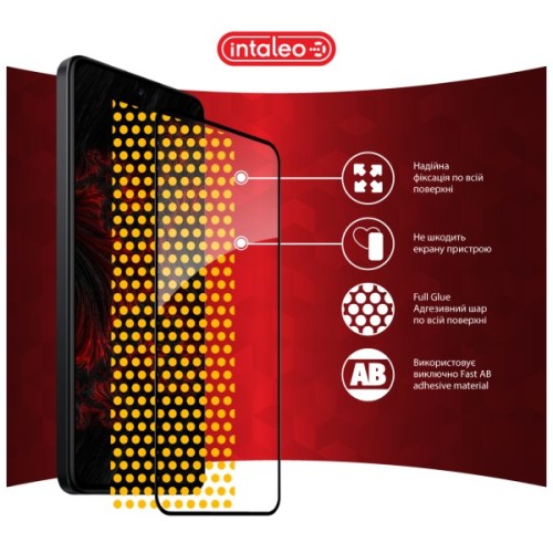 Скло захисне Intaleo Full Glue Xiaomi Redmi 13 Black (1283126592935)