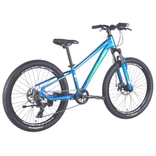 Велосипед Formula 24" THOR DD CS рама-12" Al 2026 синій з зеленим (OPS-FR-24-446)