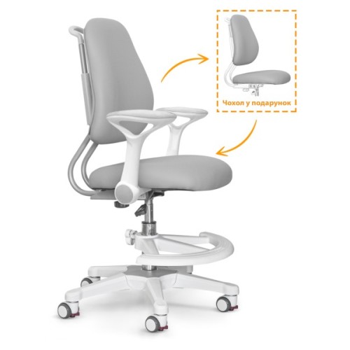 Дитяче крісло s Mio Ergo Grey Evo-kids (Y-507 G)