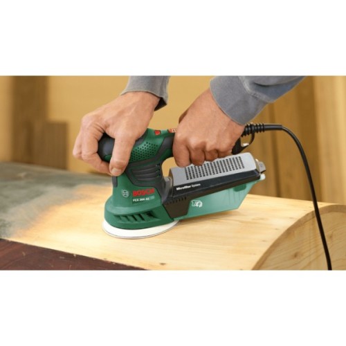 Шліфувальна машина Bosch PEX 300 AE 200W, 125мм 4000-24000об/хв, 1.5кг (0.603.3A3.000)