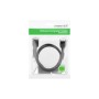Кабель мультимедійний HDMI M to HDMI F 0.5m HD107 black Ugreen (10140)