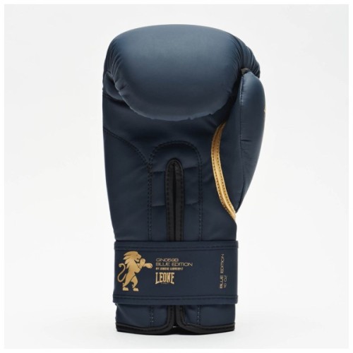 Боксерські рукавички Leone GN059B Blue Edition 12 унцій (GN059B_Blue_12oz)