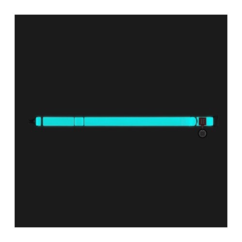 Нашийник для тварин WAUDOG Waterproof з QR металічна пряжка-фастекс Ш 25 мм Д 38-58 см ментоловий (2783)