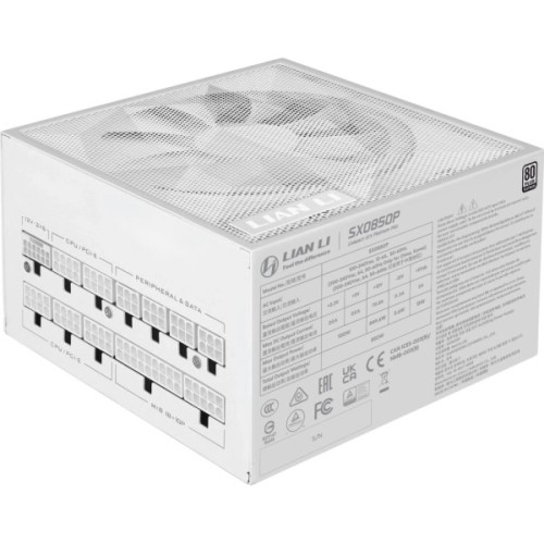 Блок живлення Lian Li 850W SX0850P White (G9P.SX0850P.W000.EU)