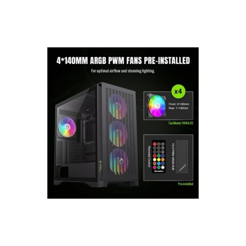 Корпус для ПК Gamemax LEADER 2 BK