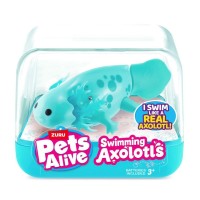 Інтерактивна іграшка Pets & Robo Alive S1 Аксолотль (бірюзовий) (9556B)