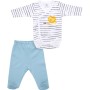 Боді дитяче Bibaby зі штанцями (56734-50B-blue)