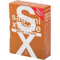 Презервативи Sagami Xtreme Feel Up Ребристі 3 шт. (4974234101016)