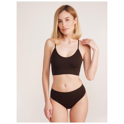 Труси Giulia Brasilian Briefs Grain Black S/M (4823116930254)