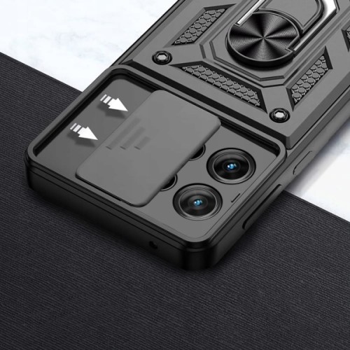 Чохол до мобільного телефона BeCover Military Motorola Edge 60 Neo Black (715526)
