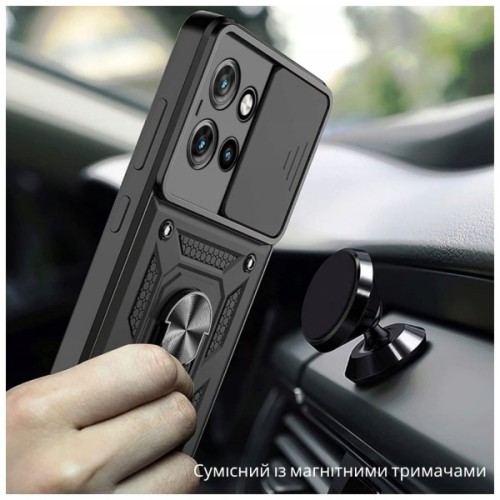 Чохол до мобільного телефона BeCover Military Motorola Edge 60 Neo Black (715526)