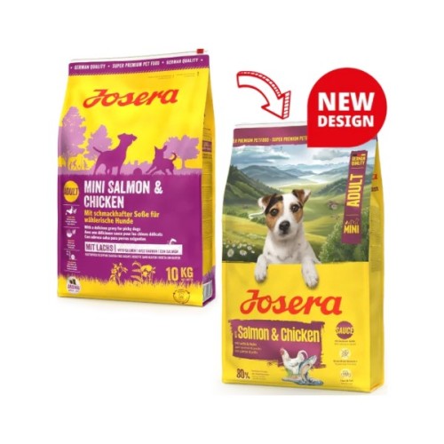 Сухий корм для собак Josera Mini Salmon & Chicken 900 г (4032254785231)