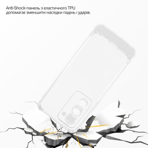 Чохол до мобільного телефона BeCover Anti-Shock Xiaomi Redmi 15 5G (169mm) Global Transparent (715774)