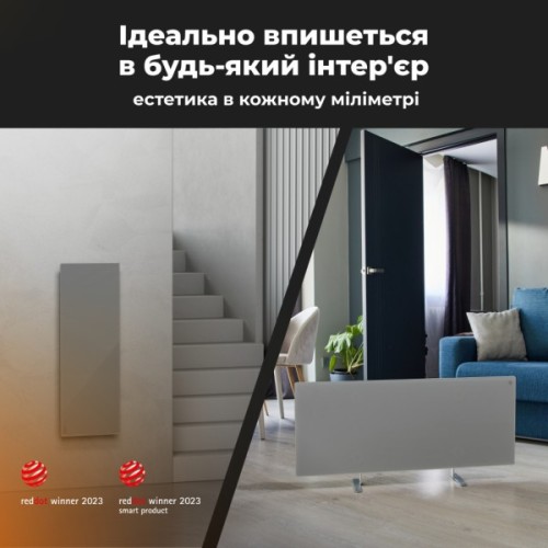 Обігрівач AENO Eco Smart GH5S LED Grey (AGH0005S)