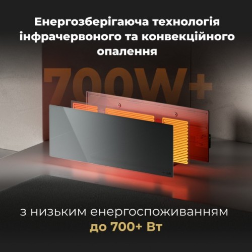 Обігрівач AENO Eco Smart GH5S LED Grey (AGH0005S)