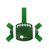 Іграшка для собак MISOKO&CO М'яч надувний у формі м'яча для регбі зелений 41 см (KINMSK70117)