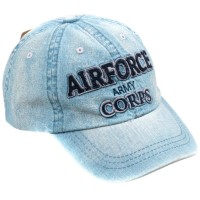 Кепка дитяча Kitti джинсова (Y8330-3-54B-lightblue)